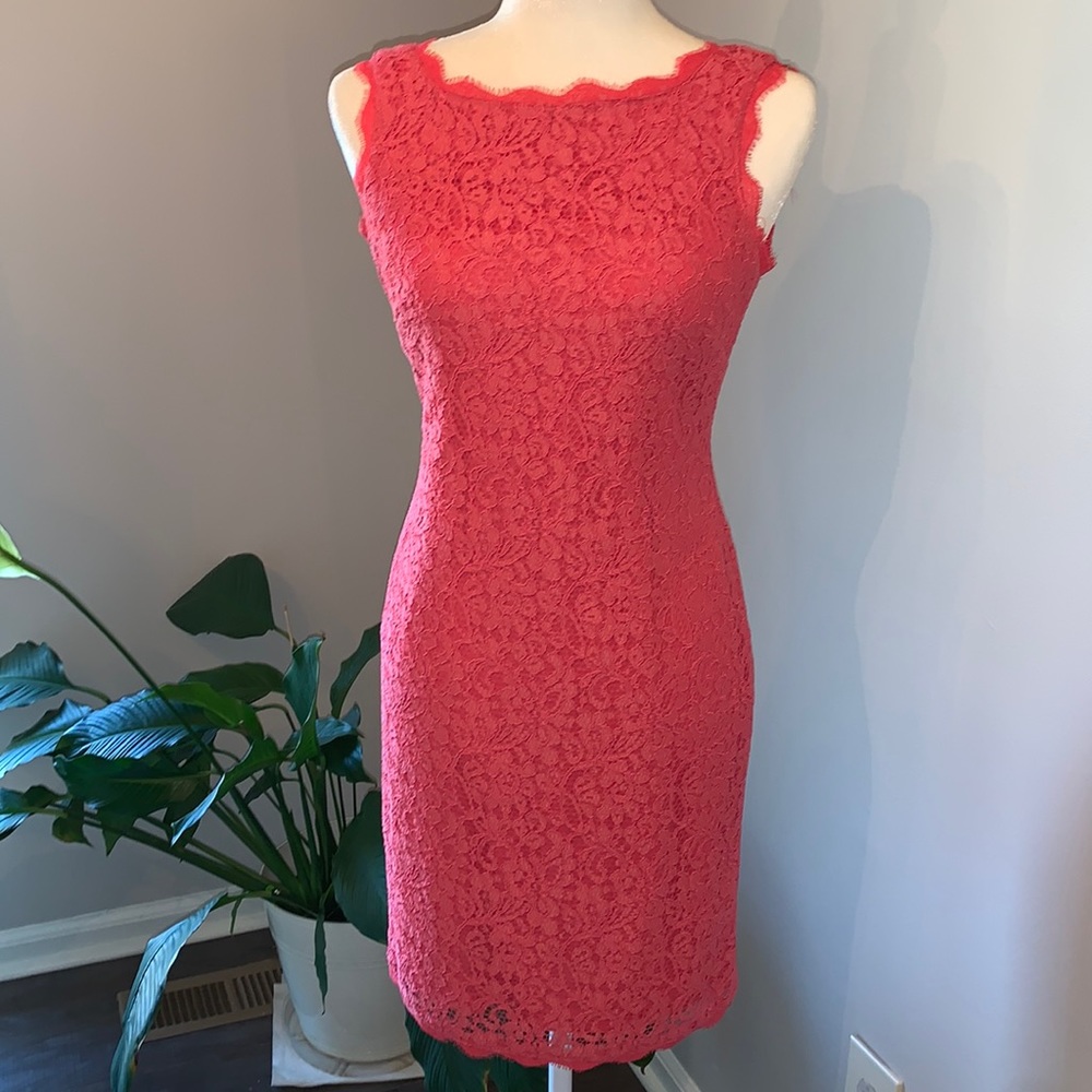 Adrianna Papell lace dress